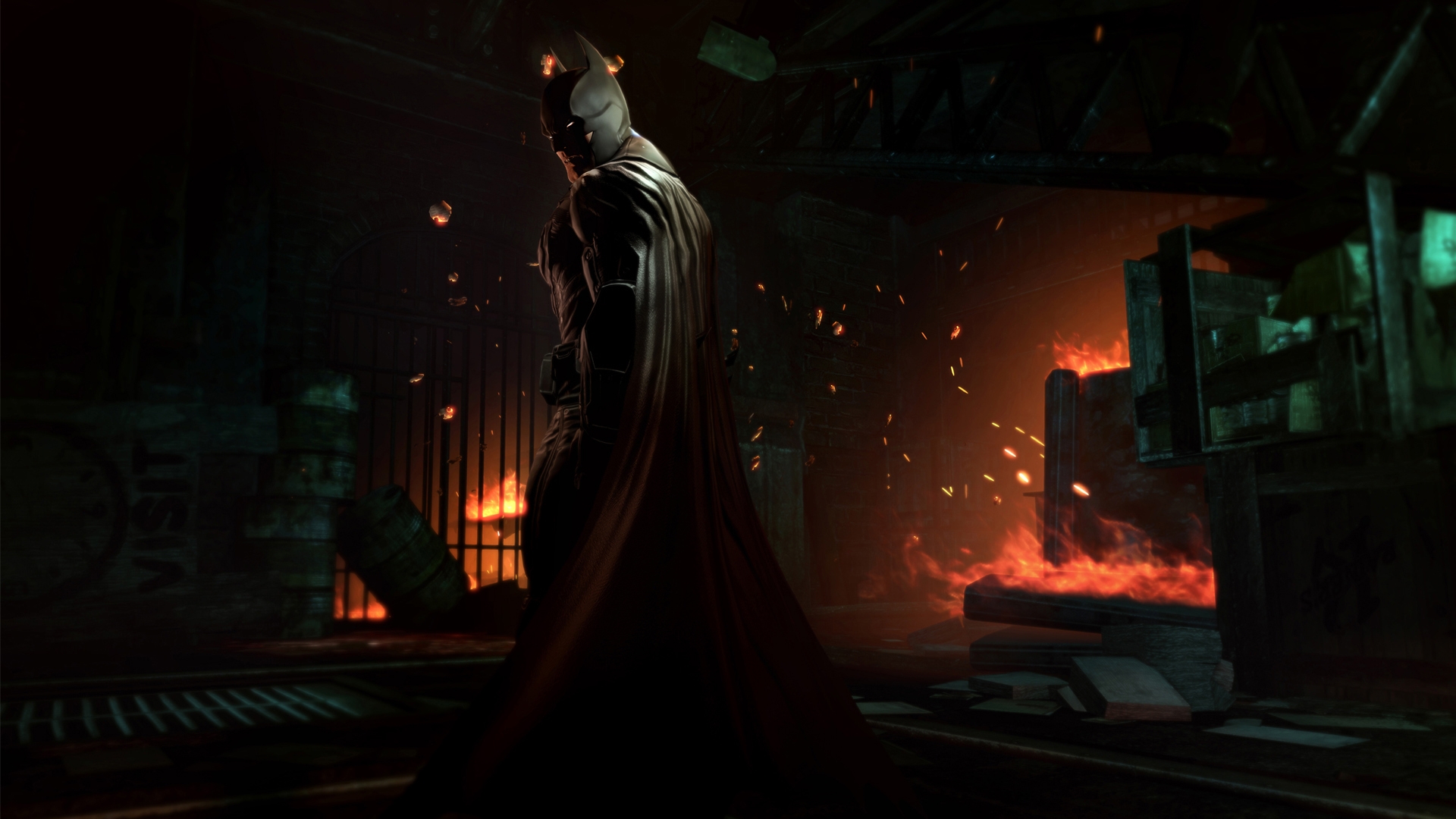 Batman arkham origins секреты